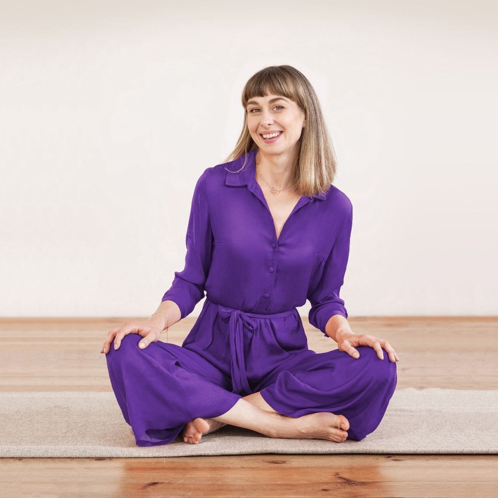 Sesja jogi online – Oliwia Jakubik‑Pękala